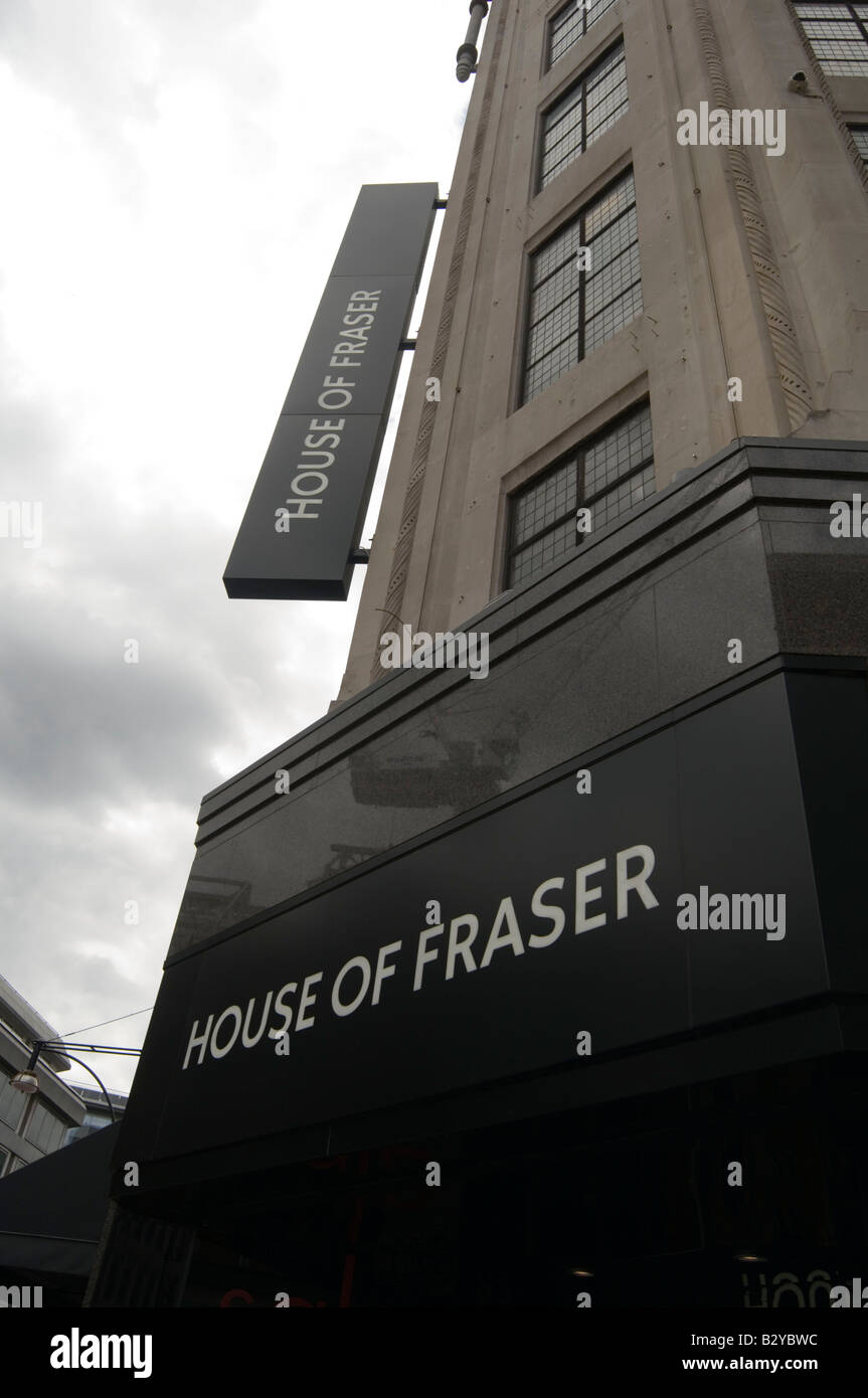 Haus der Frasier-London-Shop speichern Einzelhandel Händler Stockfoto