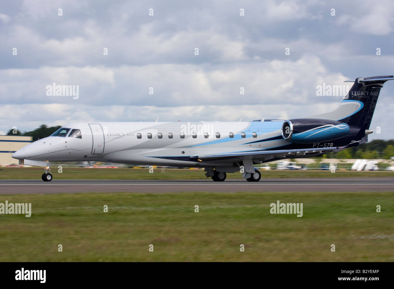 Embraer ERJ-135BJ Legacy 600 Stockfoto
