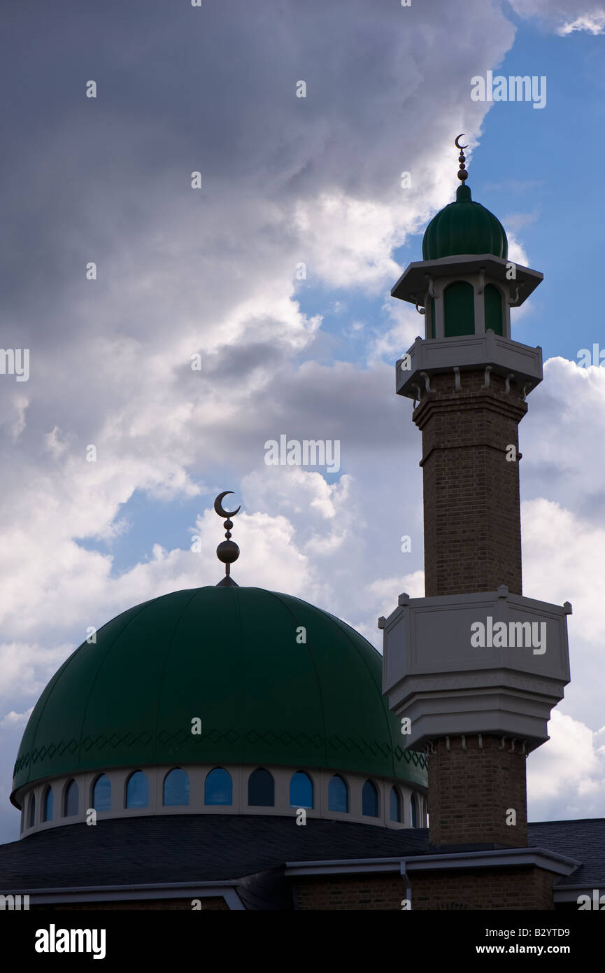Moschee Acton W3 London Vereinigtes Königreich Stockfoto