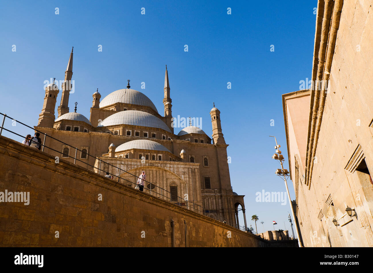 Moschee von Muhammad Ali, Cairo Zitadelle, Kairo, Ägypten Stockfoto