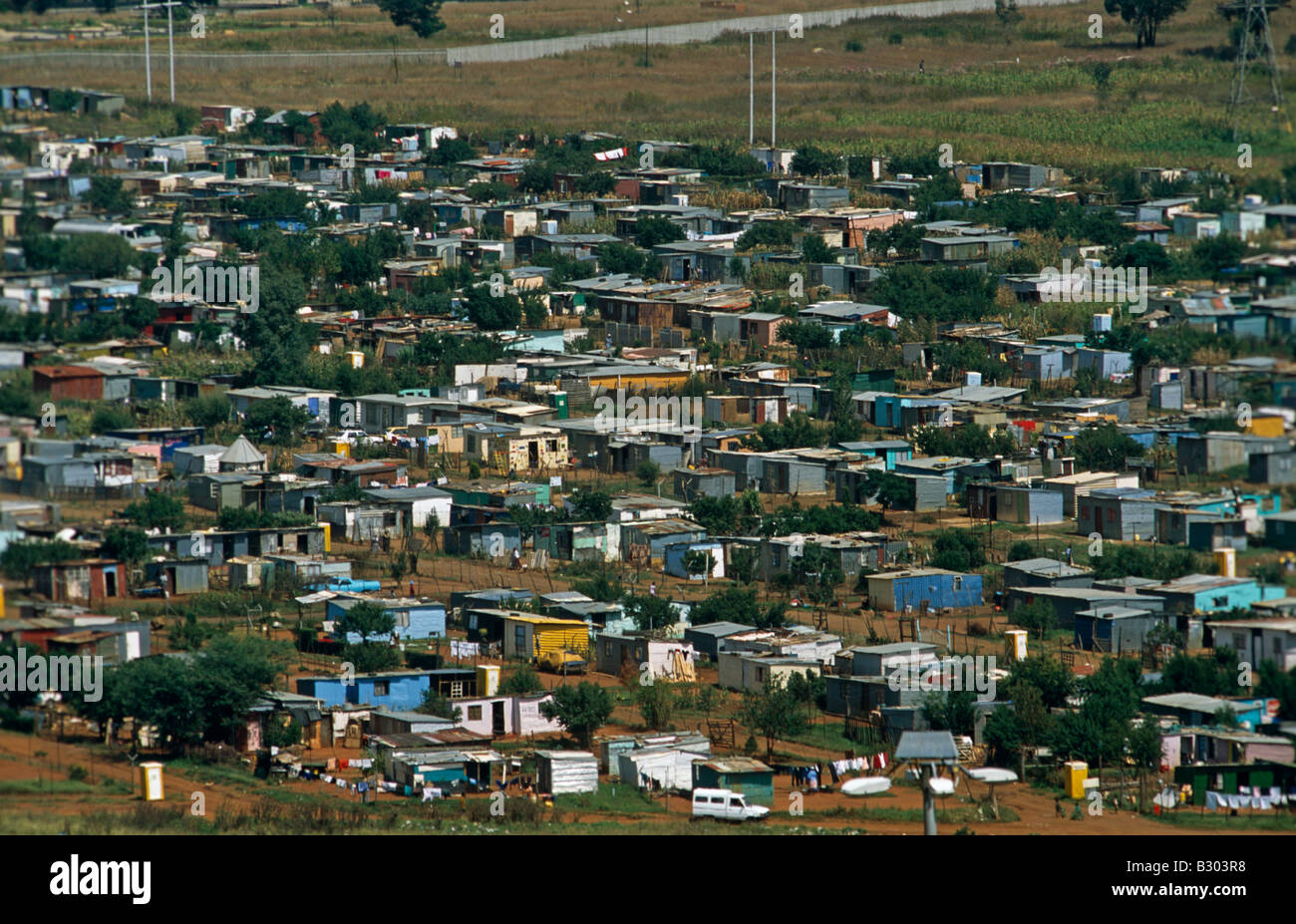 Soweto Township, Johannesburg, Südafrika. Stockfoto