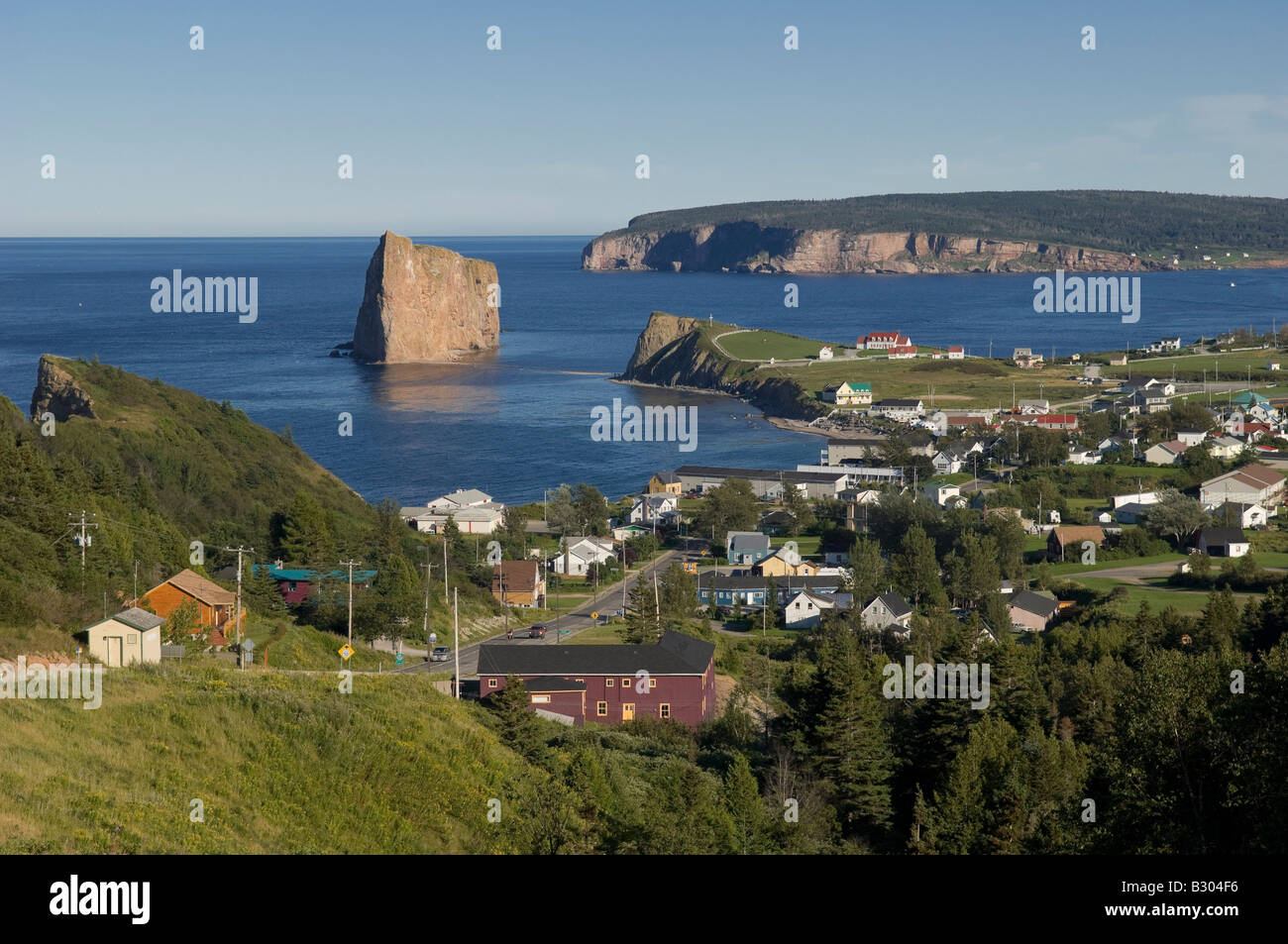 Perce Rock, Gaspe, Quebec, Kanada Stockfoto