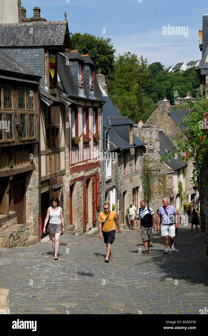 Dinan, Bretagne, Frankreich Stockfoto
