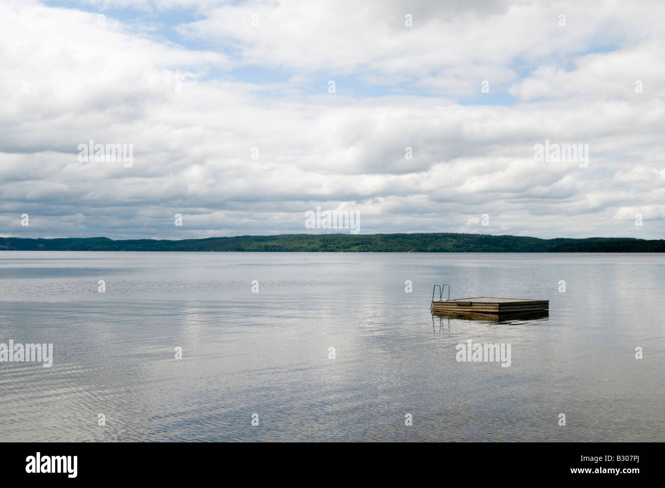 See Vanern Schweden schwedische Sommer Strand Stockfoto