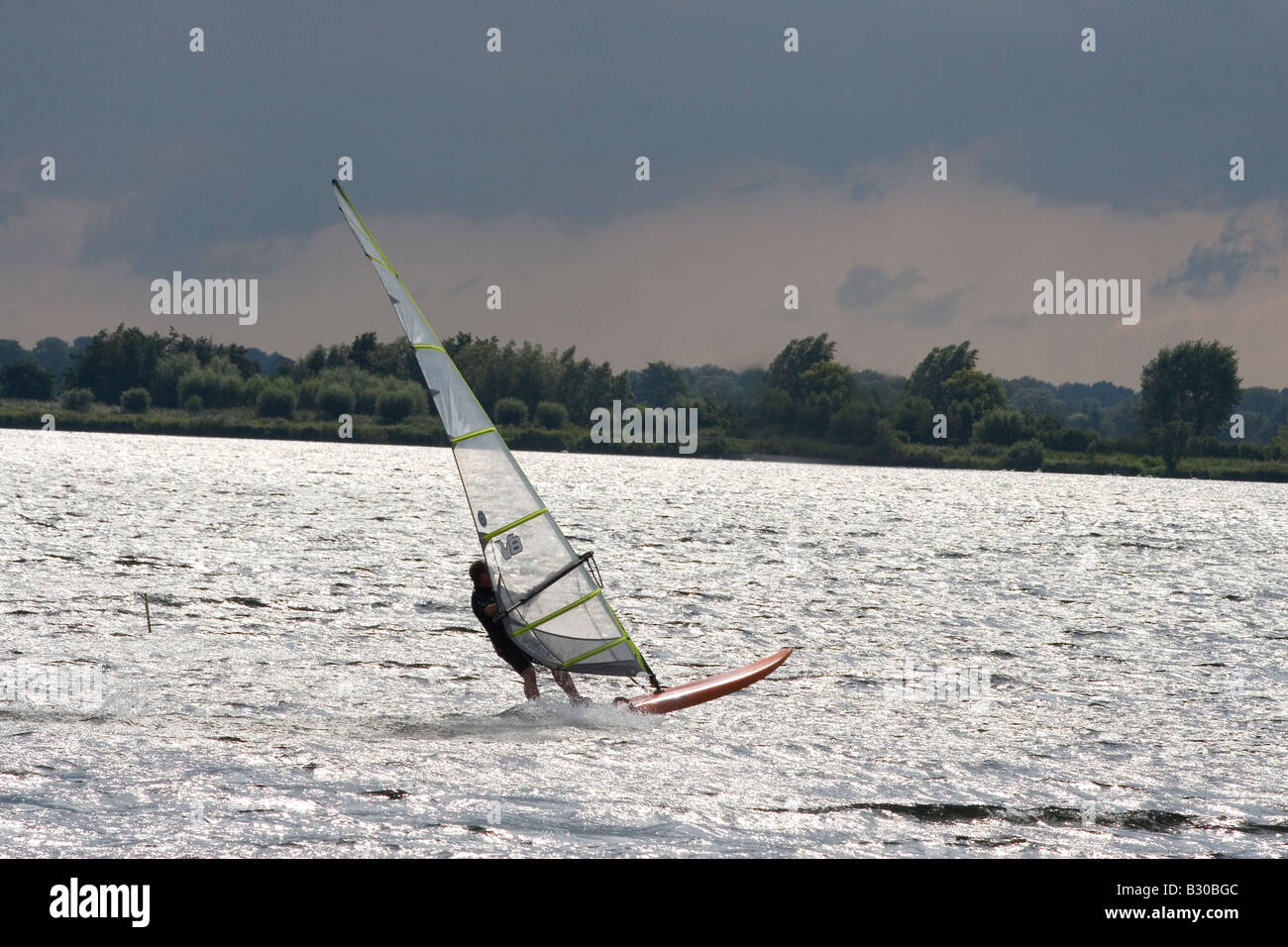 Windsurfen Stockfoto