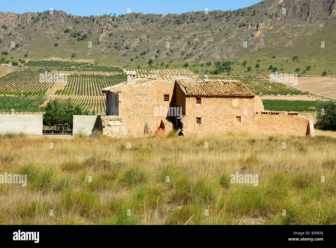 Einer ländlichen spanischen Finca. Stockfoto