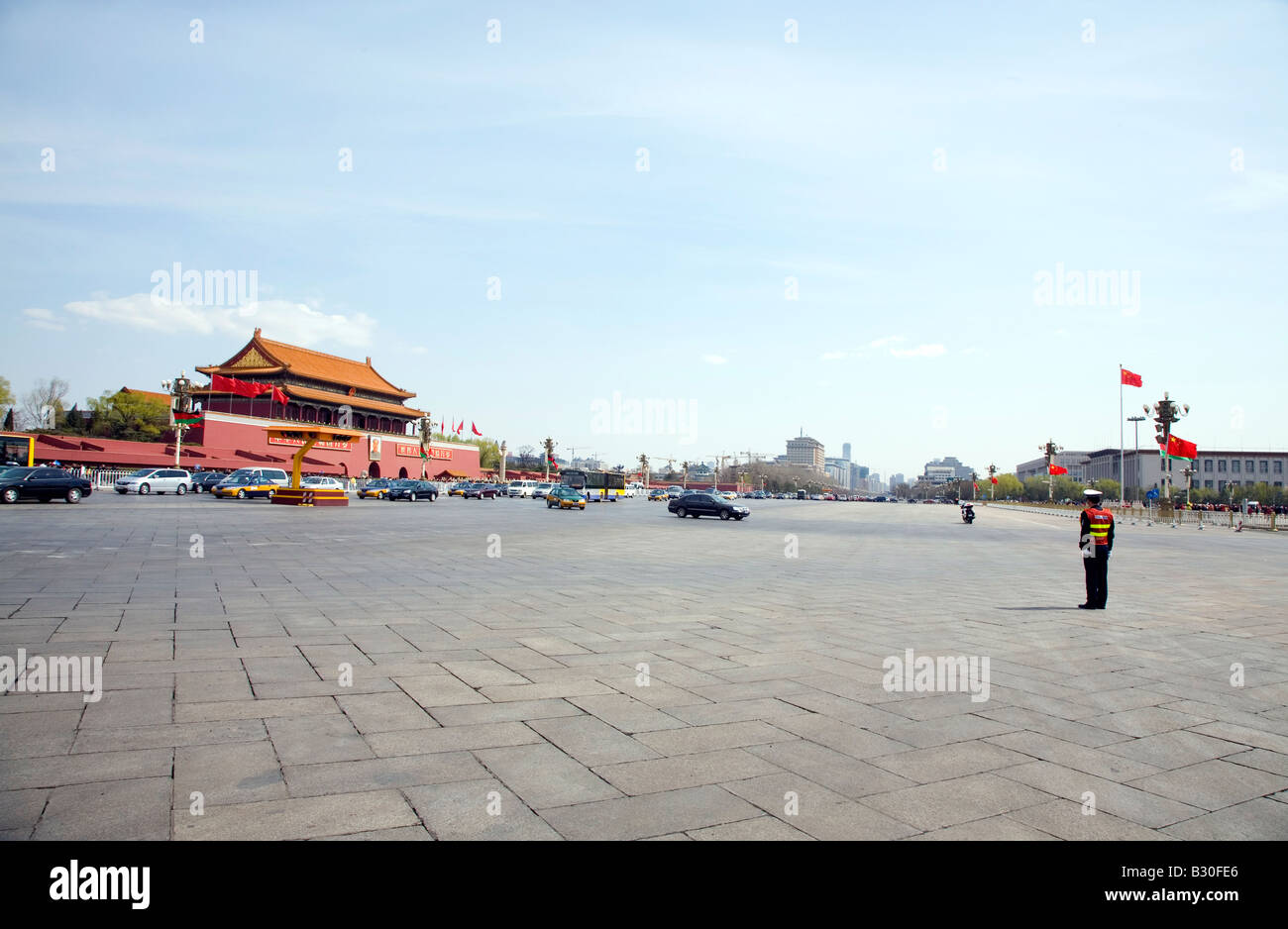 Platz des himmlischen Friedens Stockfoto Platz des himmlischen Friedens Stockfoto