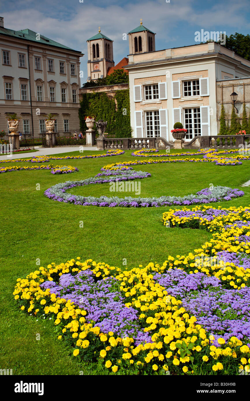 Salzburg: Schloss Mirabell Garten Stockfoto