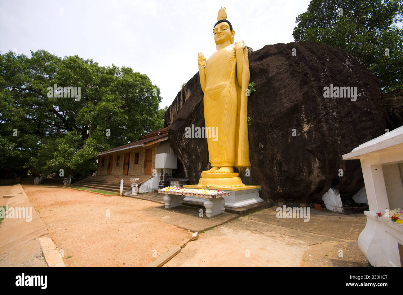 Yatagala Raja Maha Viharaya Unawatuna-Galle SriLanka Stockfoto