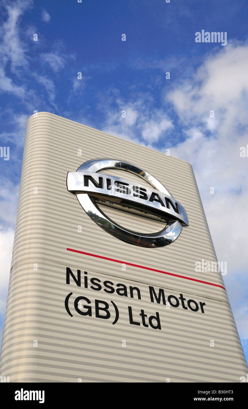 Nissan Motor GB Ltd Hauptsitz, Ahorn überqueren, UK 3/3 Stockfoto