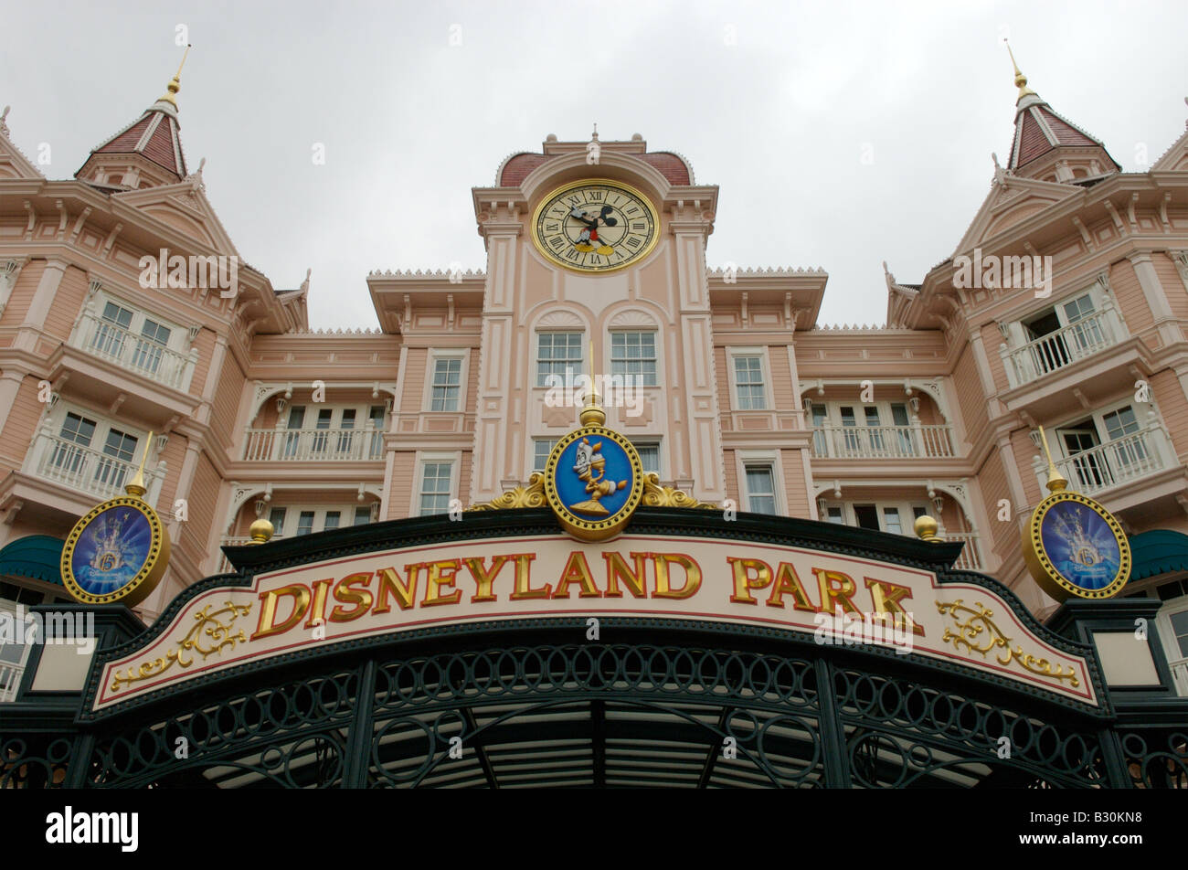 Disneyland Park, Paris. Stockfoto