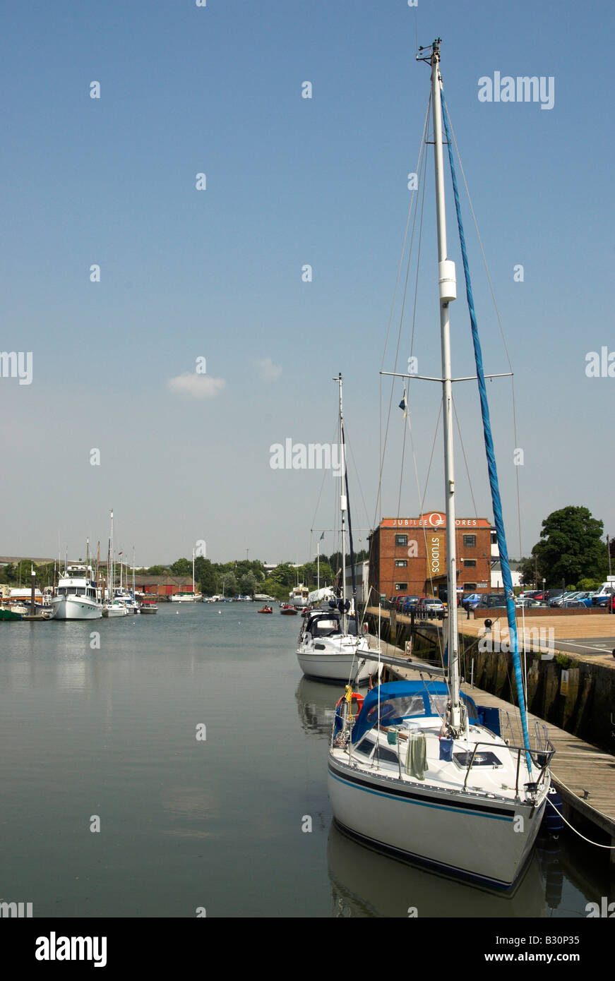 Fluß Medina, Newport, Isle Of Wight Stockfotografie Alamy