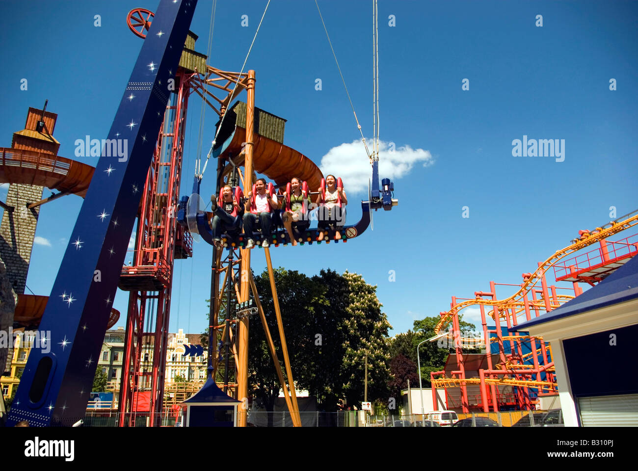 Prater Amusement ParkAbschnitt des Wiener Praters ein Park im zweiten