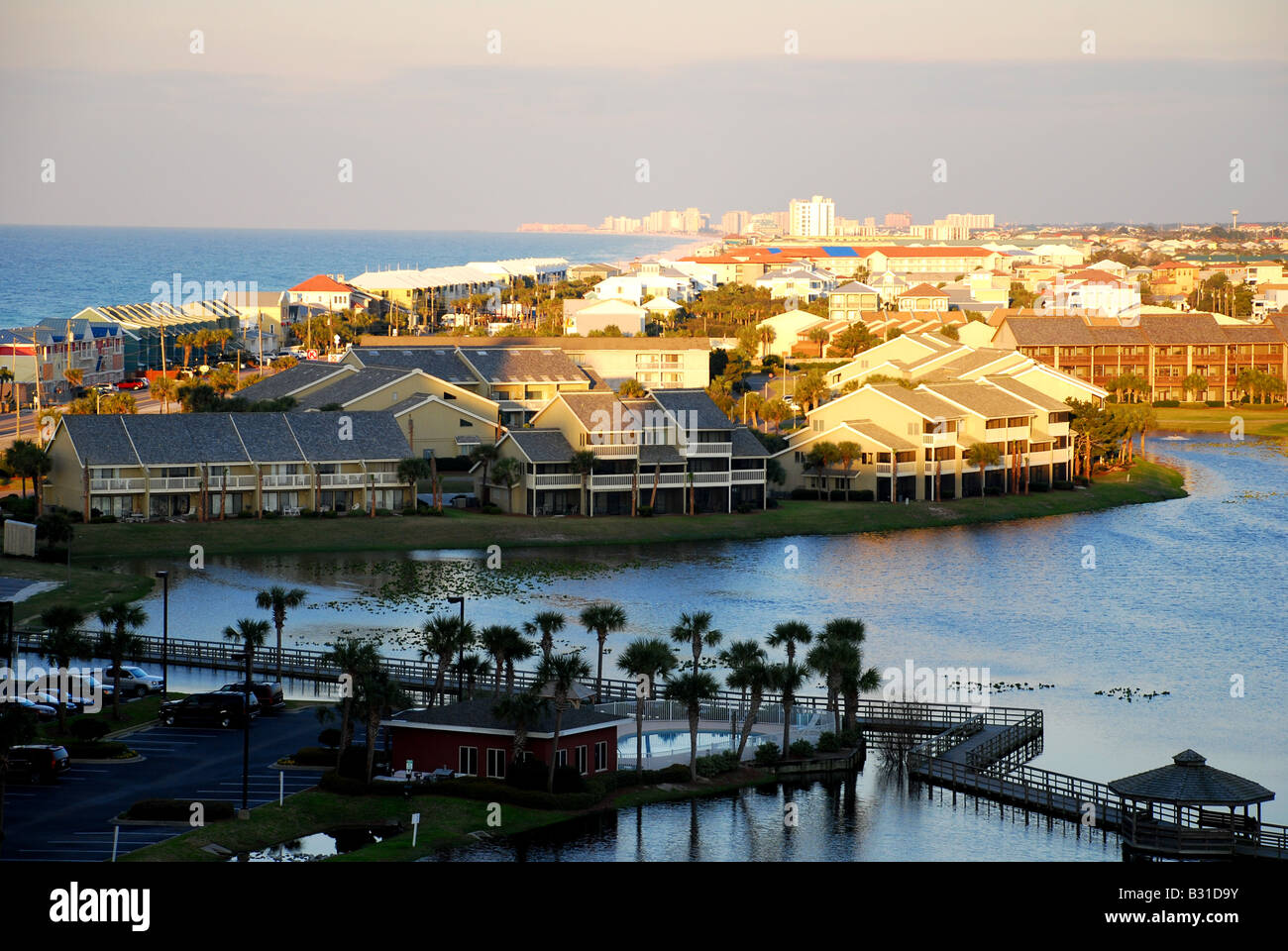Sunrise Destin Florida USA Stockfoto