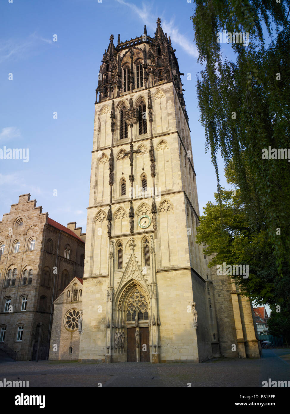 Liebfrauen-Ueberwasser St. Marien Kirche, Münster, Deutschland Stockfoto