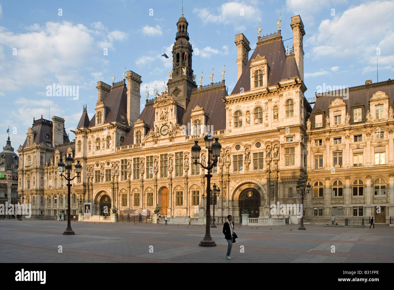 Frankreich, Paris, Rathaus, Hôtel de Ville Stockfoto