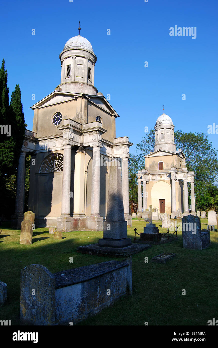 Mistley Türme bleibt, Mistley, Tendring District, Essex, England, Vereinigtes Königreich Stockfoto