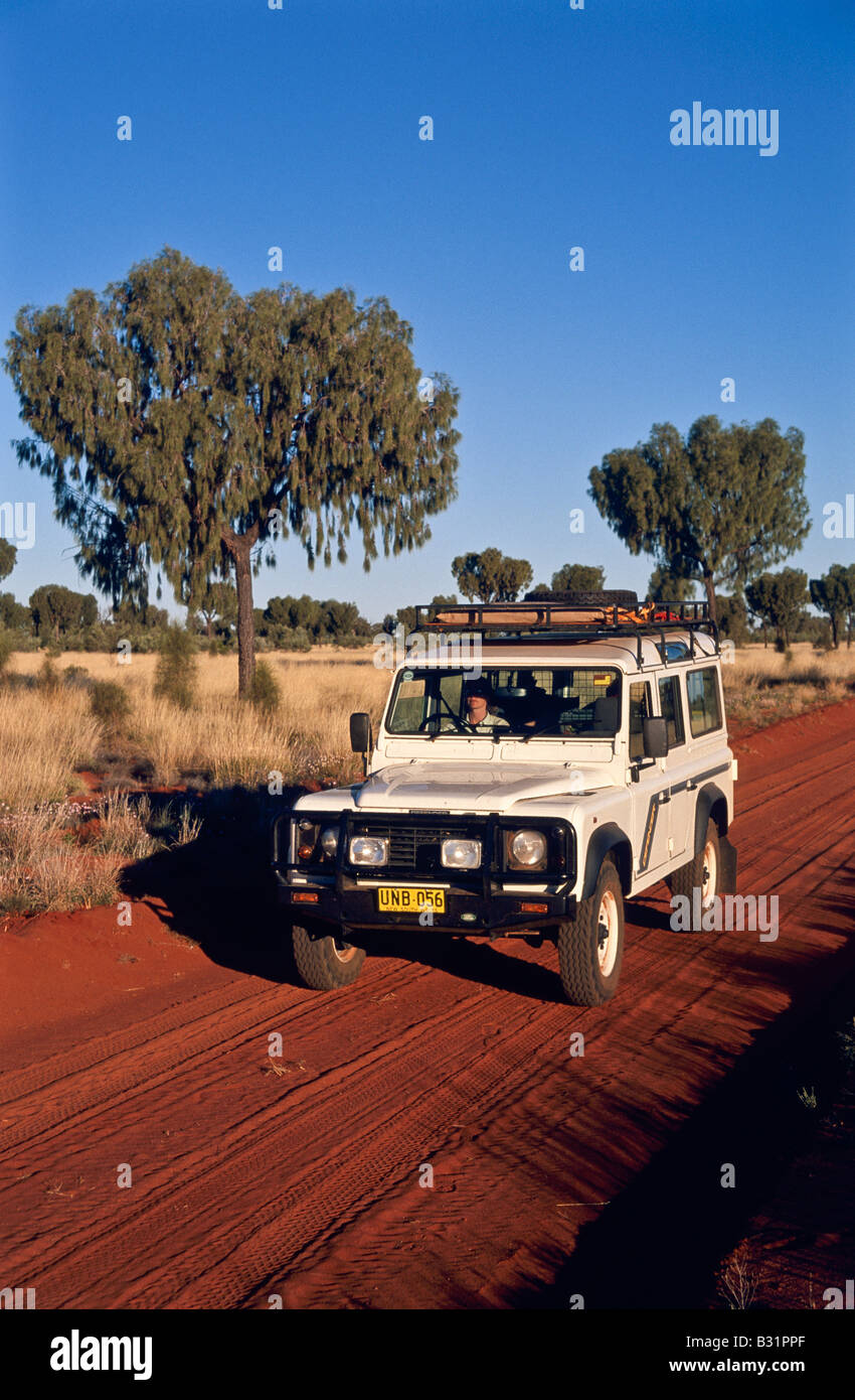 Outback Road, Central Australia Stockfoto