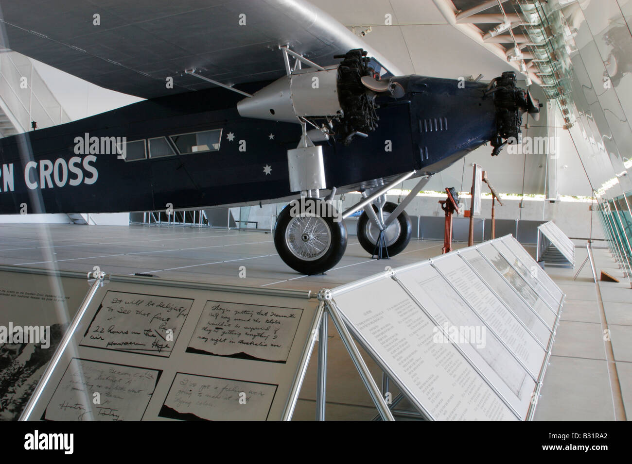 Kingsford Smith memorial Stockfoto