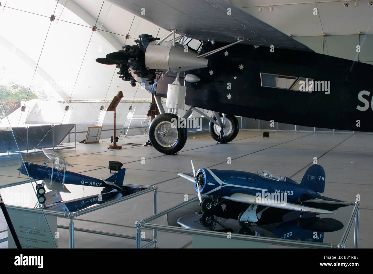 Kingsford Smith memorial Stockfoto