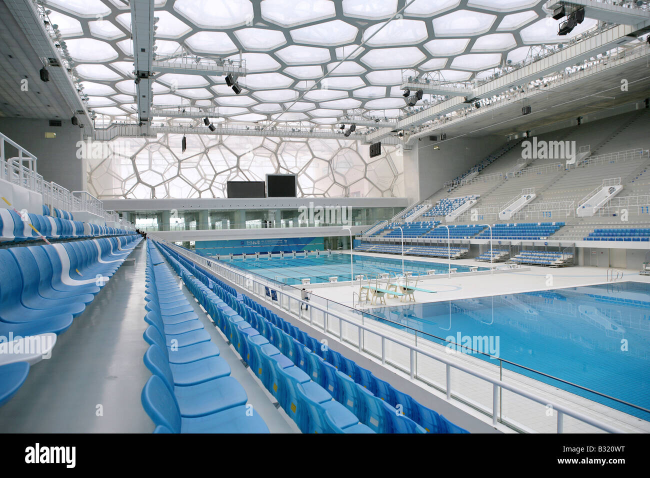 National Aquatics Center, China Stockfoto