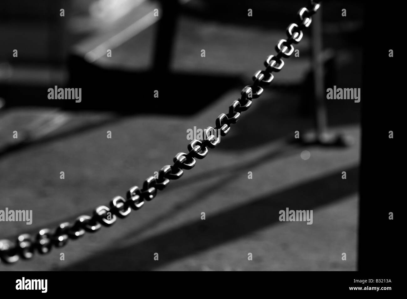 Geländer-Kette Stockfotografie - Alamy