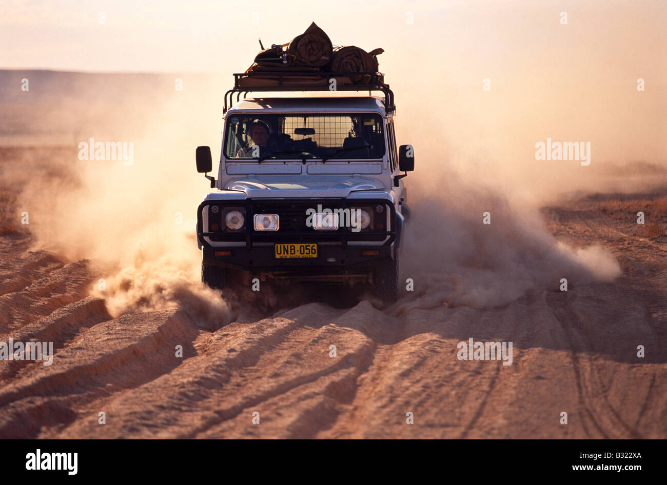 Outback Road, Central Australia Stockfoto