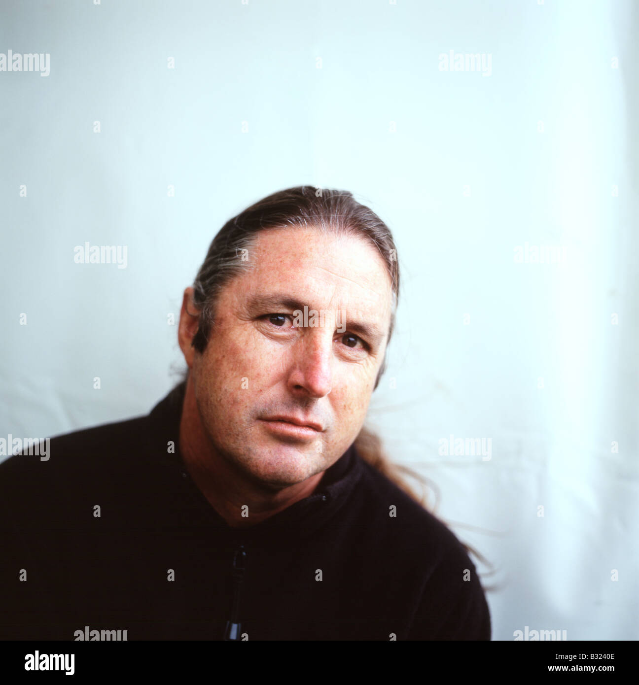 Australischer Autor Tim Winton im Hay Book Festival Hay-on-Wye Wales UK KATHY DEWITT Stockfoto