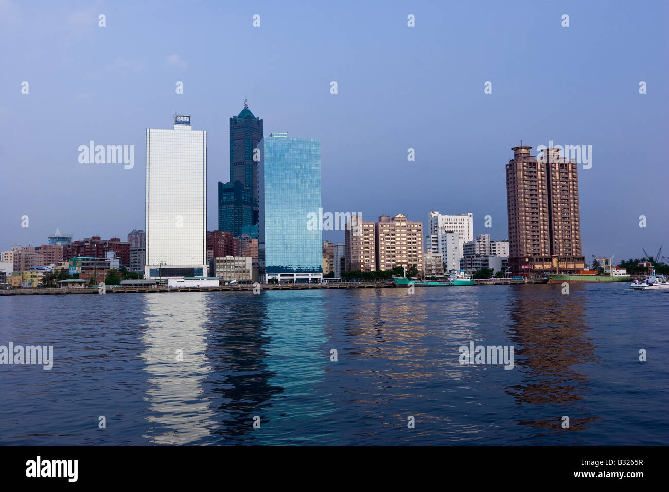 Kaohsiung Stadt Kaohsiung Hafen (Hafen) Kaohsiung Taiwan Republik von China (ROC) Stockfoto