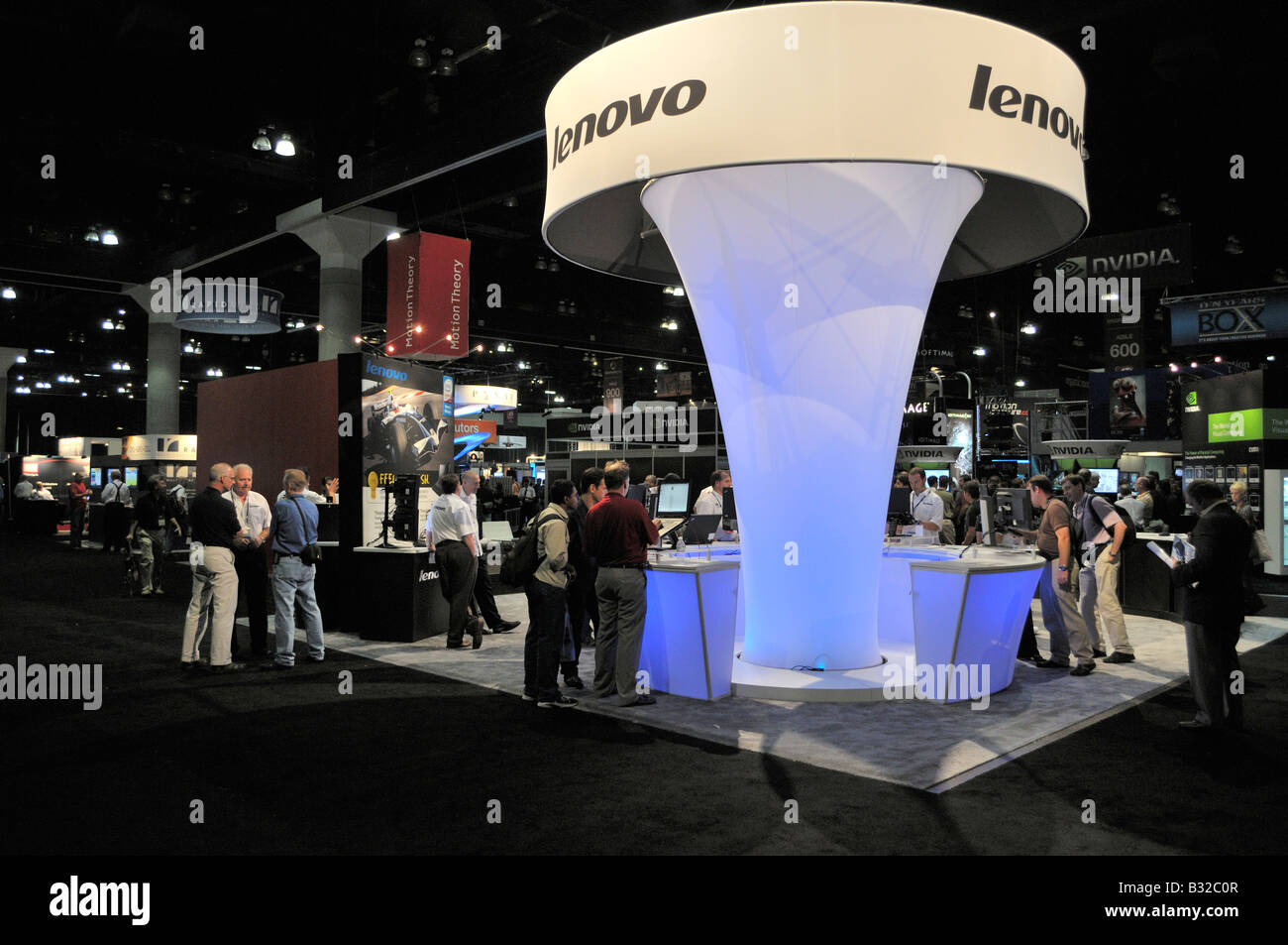 SIGGRAPH 2008 statt im Los Angeles Convention Center in der Innenstadt von Los Angeles, Kalifornien Stockfoto
