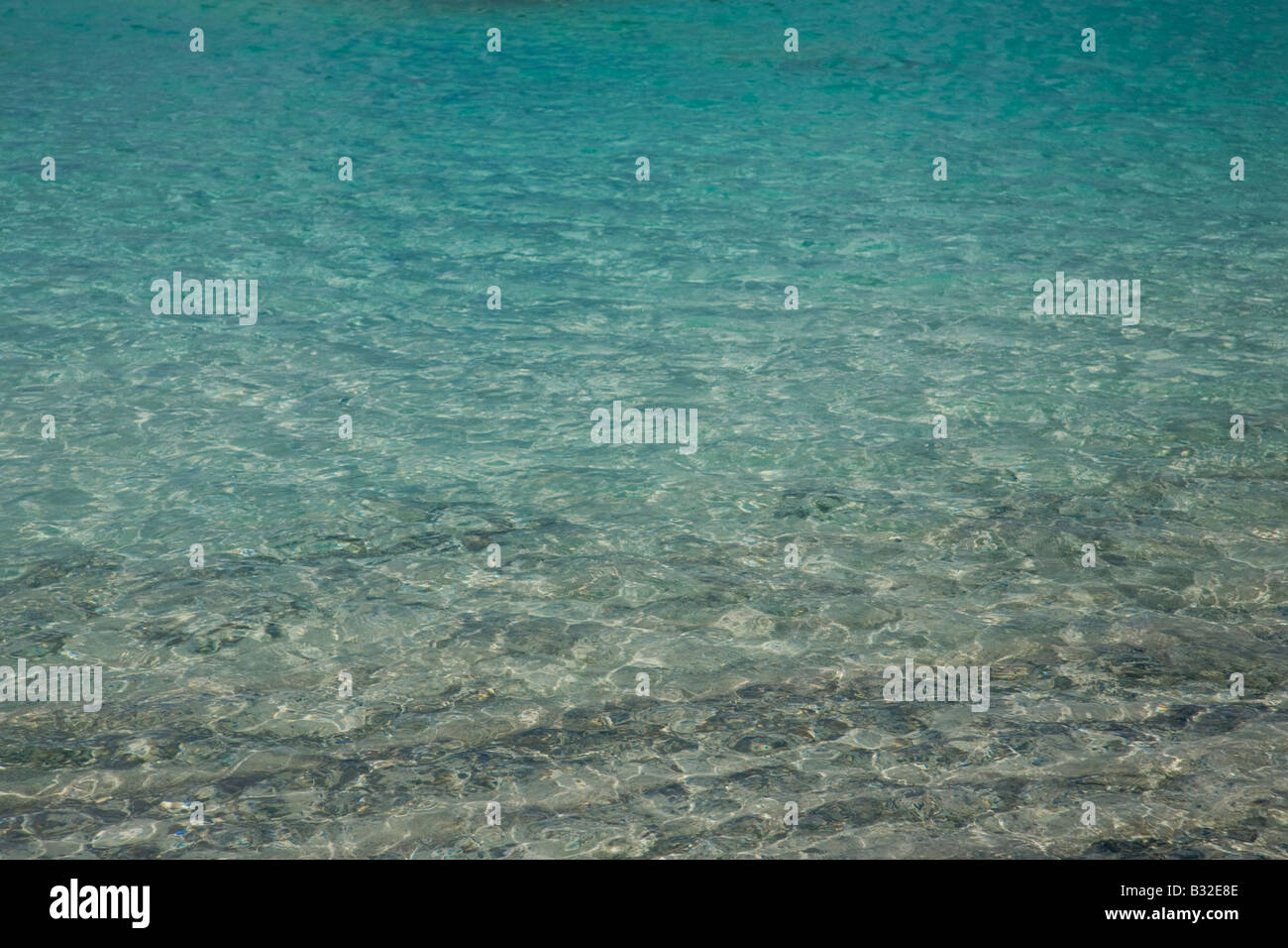 Karibik auf der karibischen Insel St John in den US Virgin Islands Stockfoto