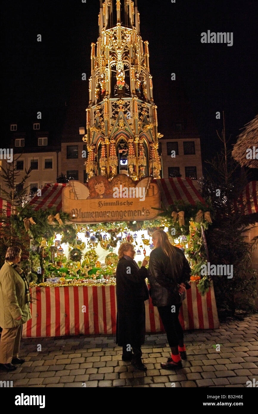 Nürnberg Nürnberg Deutschland Weihnachtsmarkt am Hauptmarkt Weihnachts