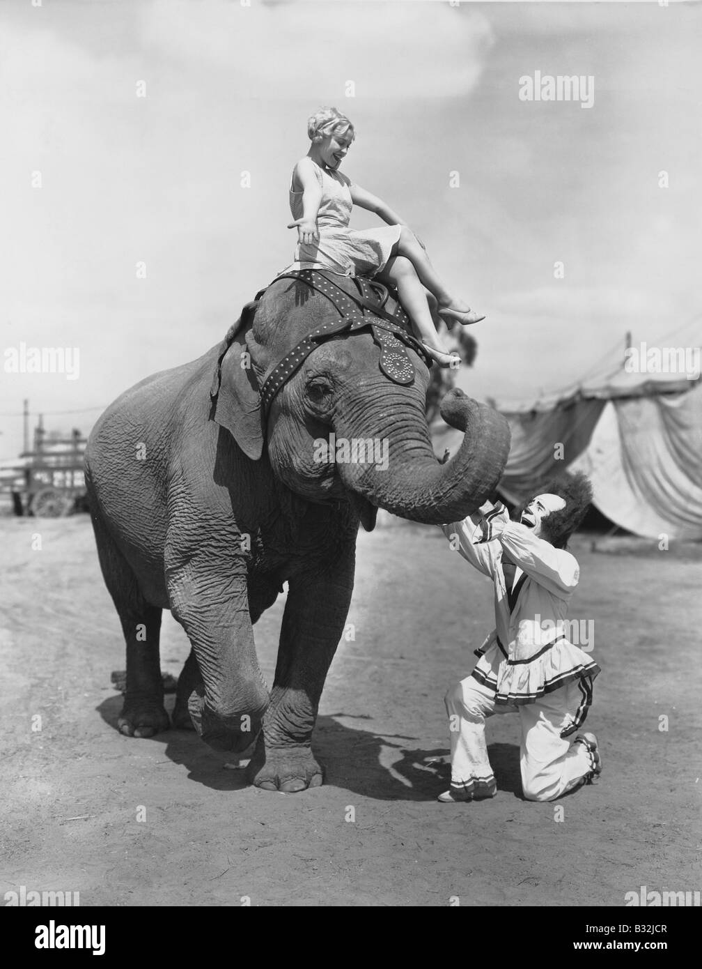 CLOWNING AROUND Stockfoto