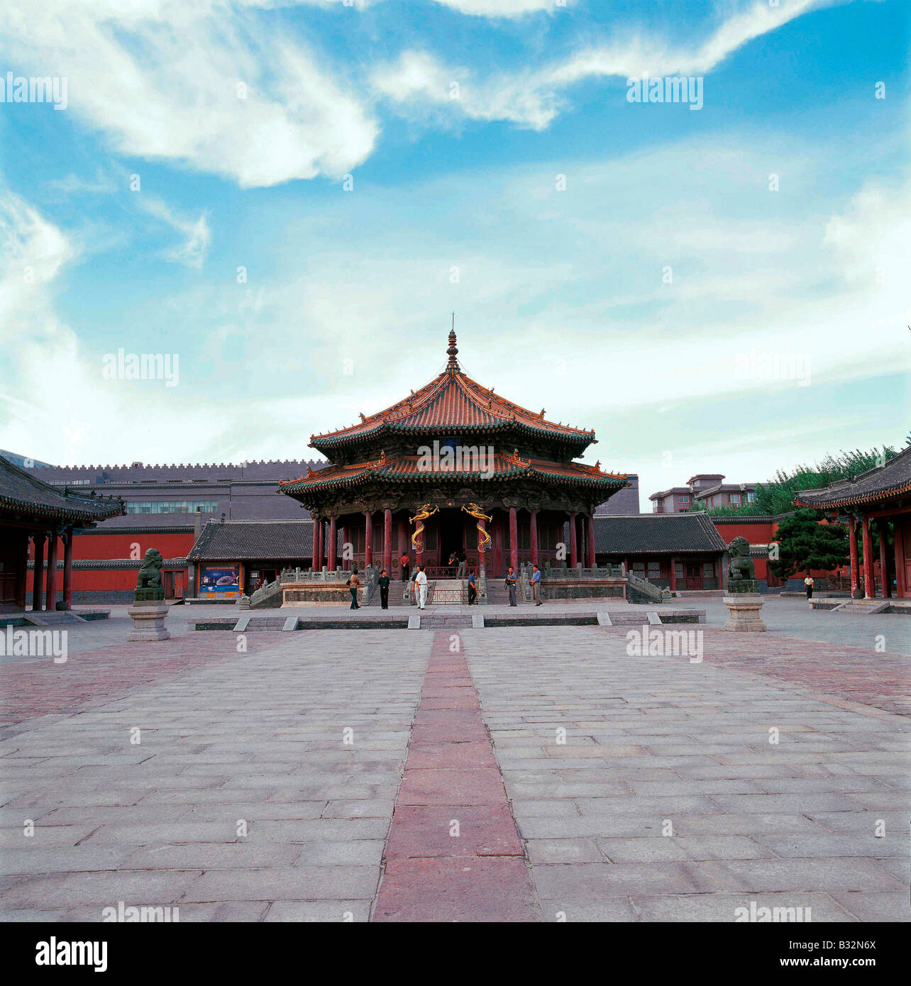 Der Kaiserpalast In Shenyang Stockfoto