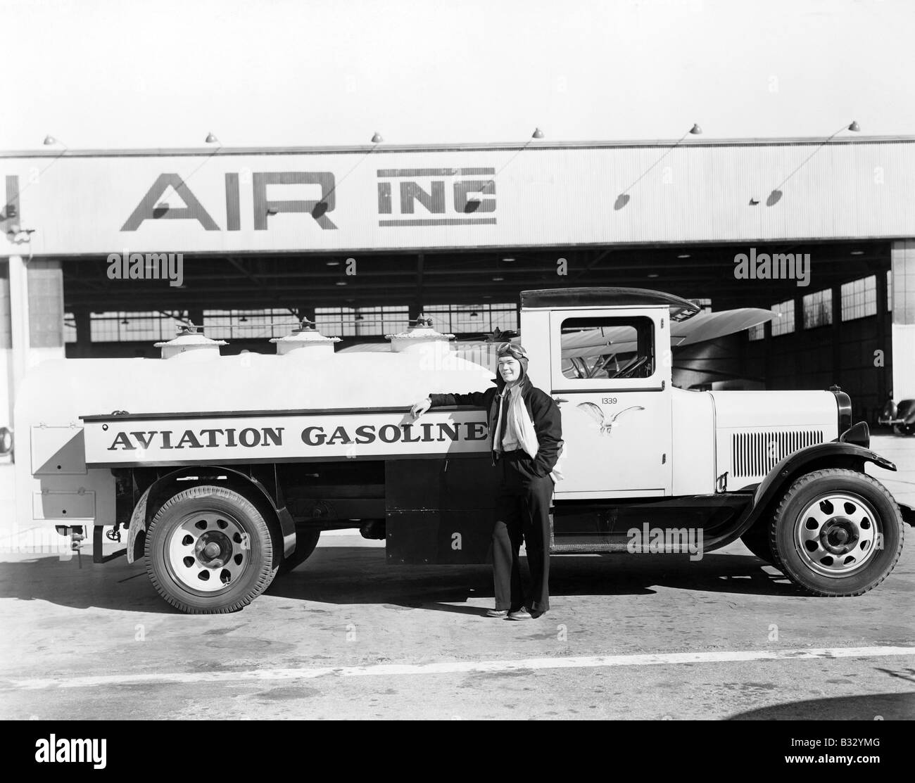 Flug-Kraftstoff Stockfoto