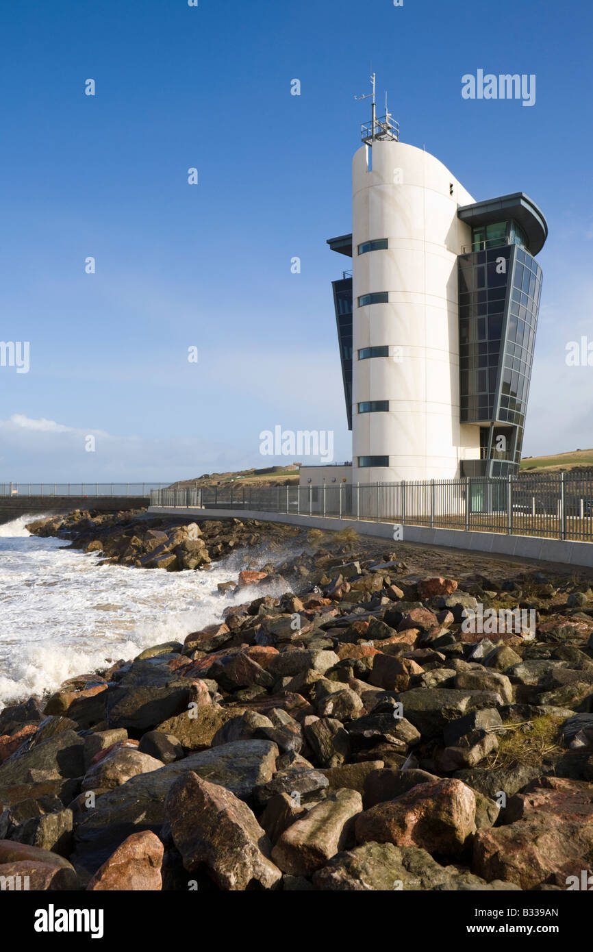 Das Marine Operations Centre (2006 eröffnet) in Aberdeen Harbour, Aberdeenshire, Schottland, Großbritannien Stockfoto