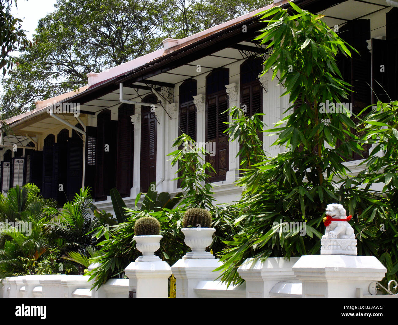 Emerald Hill Singapur Stockfoto