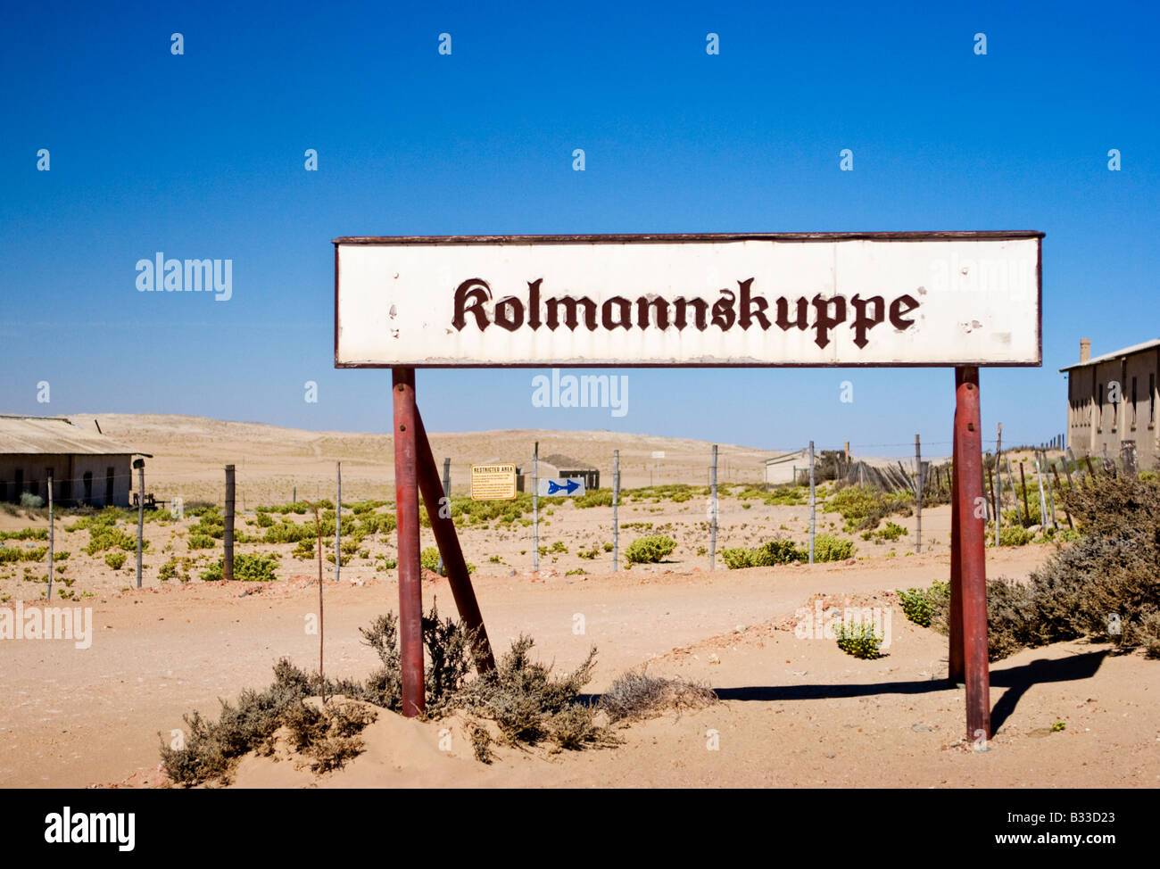 Geisterstadt Kolmanskop Namibia Stockfoto