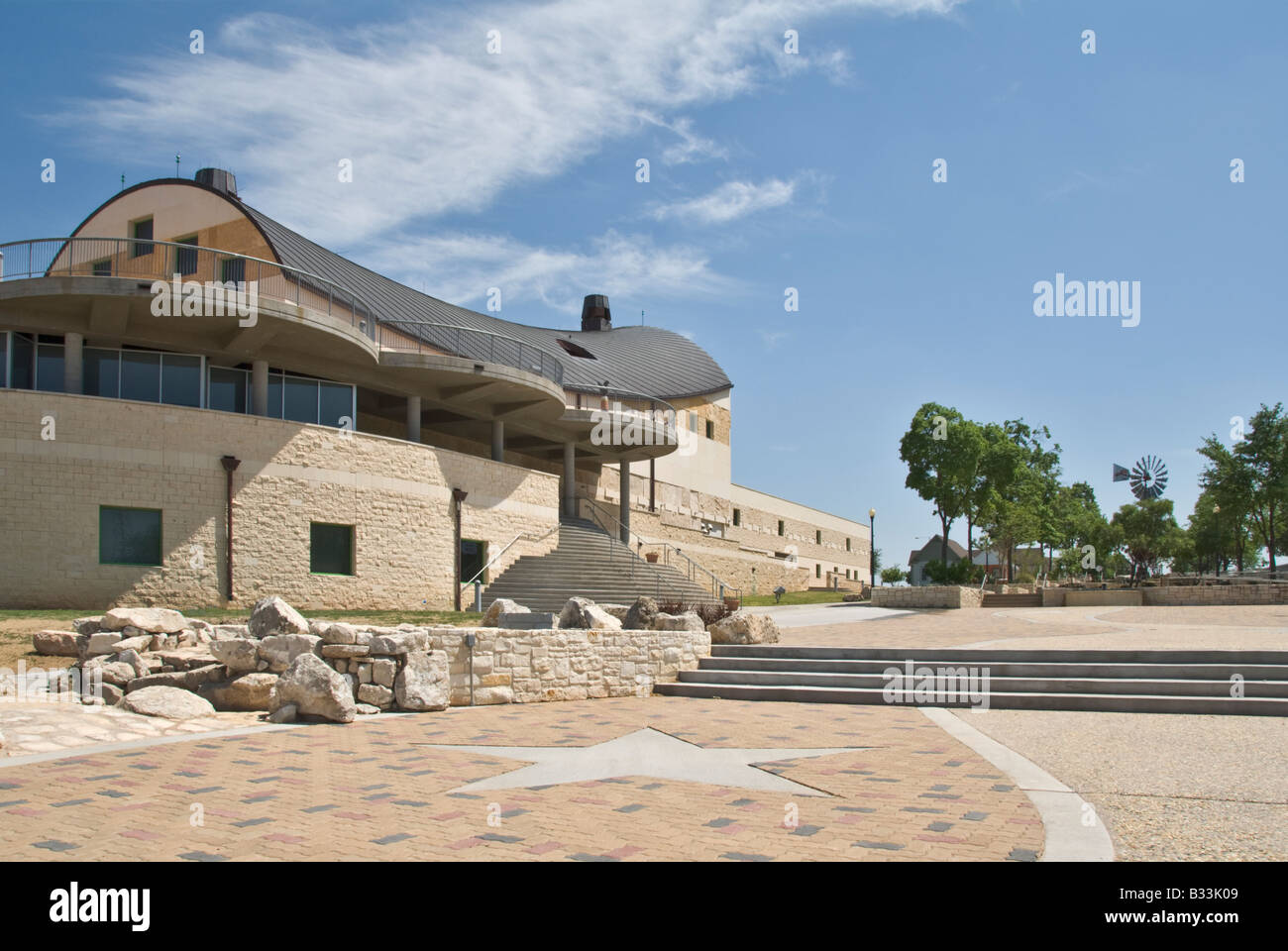 Texas San Angelo Museum of Fine Arts and Education Center Stockfoto