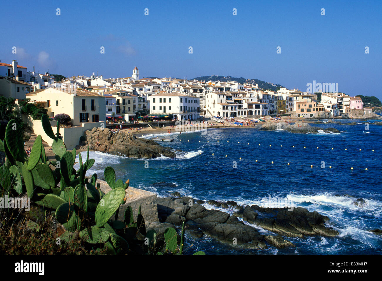 Calella de Palafrugell Costa Brava Catalonia Spanien Stockfoto