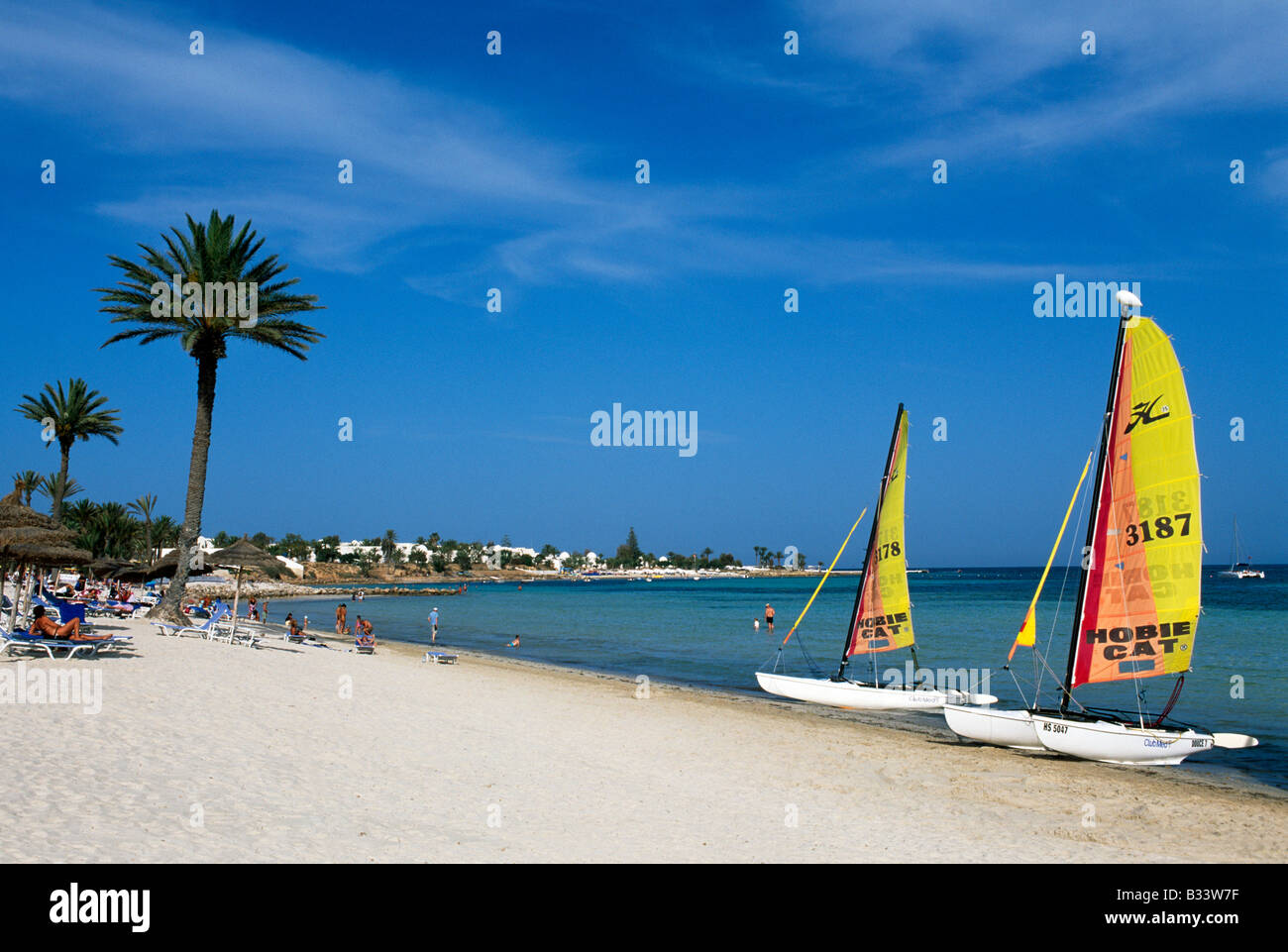 Club Med La Douce Djerba Insel Tunesien Stockfoto