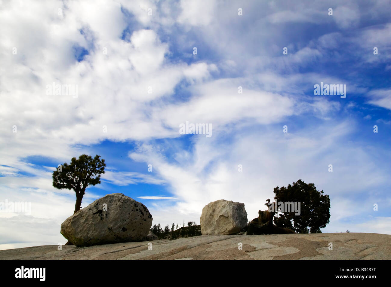 Olmstead Punkt Yosemite-Nationalpark Stockfoto