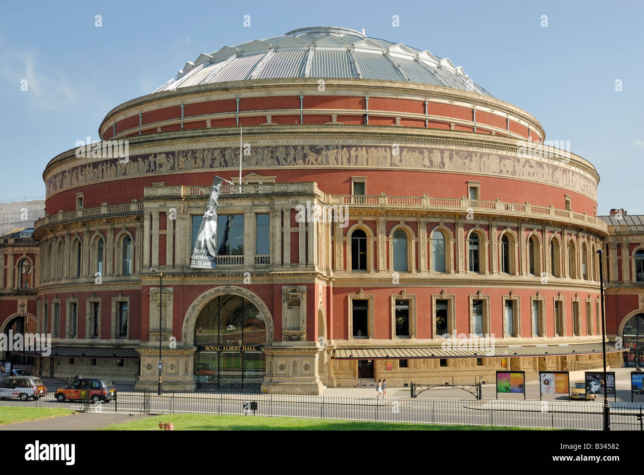 Der Royal Albert Hall, Kensington Gore, London Stockfoto