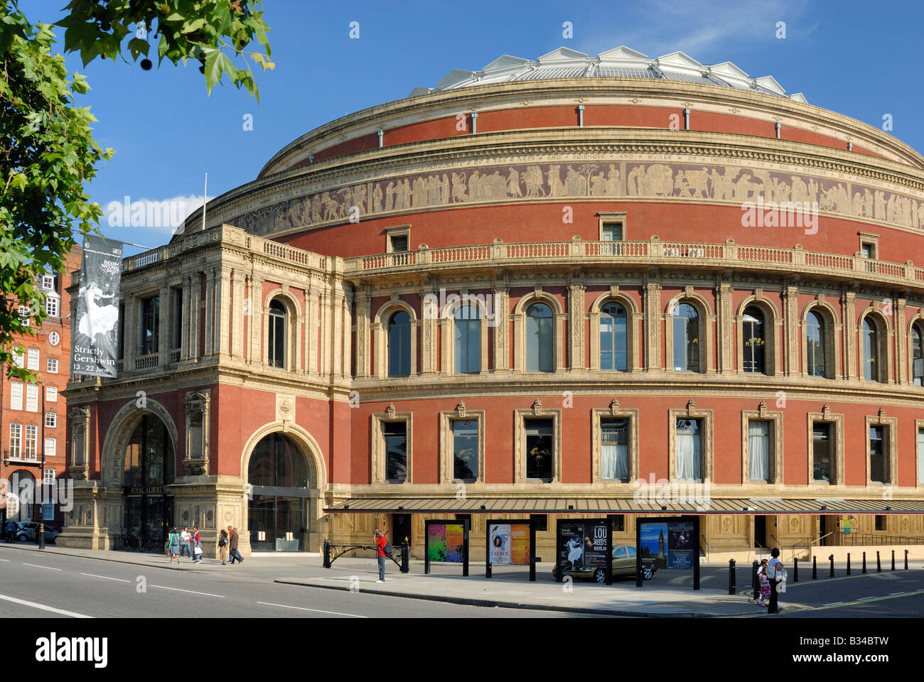 Der Royal Albert Hall, Kensington Gore, London Stockfoto