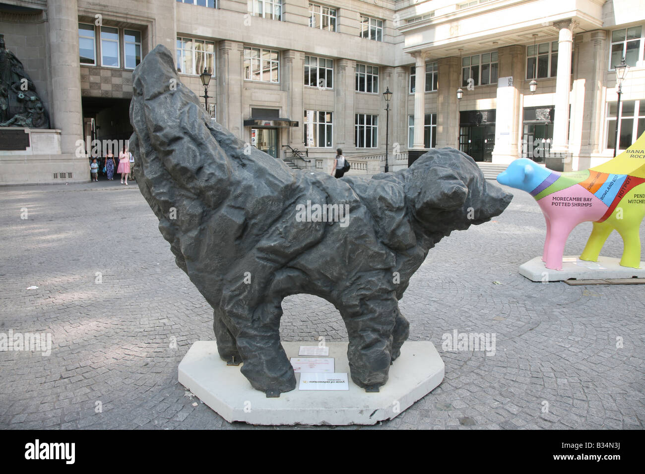 SuperLambanana Rocky Liverpool 2008, Kulturhauptstadt Europas Stockfoto