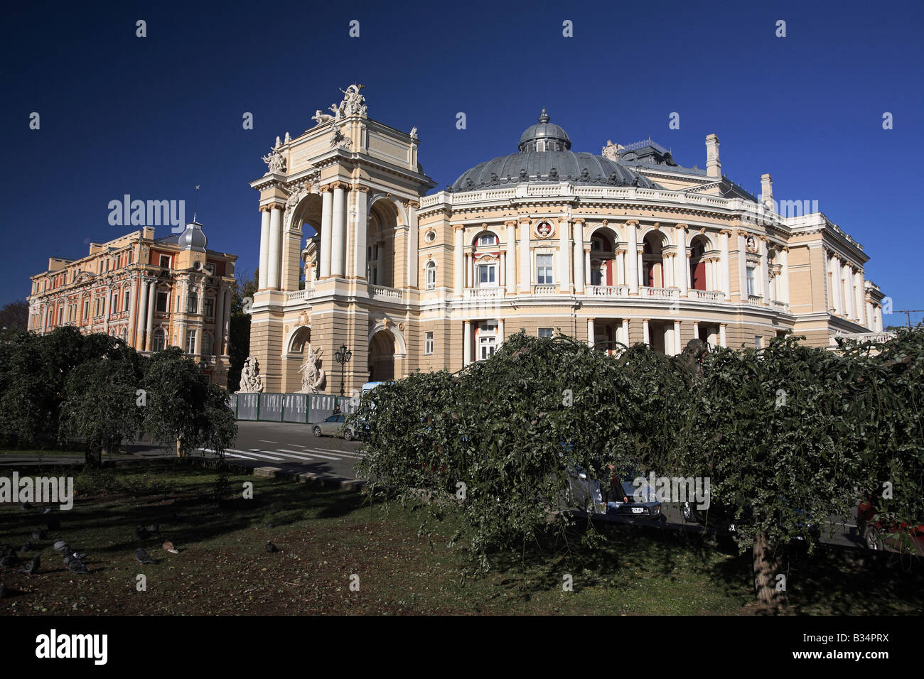 Die Oper in Odessa, Ukraine Stockfoto