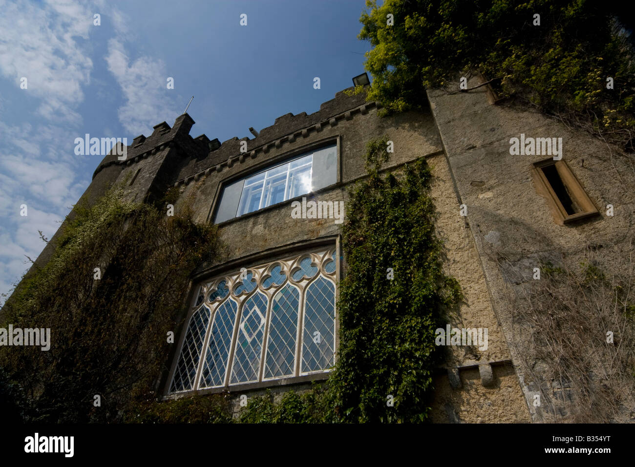 "Malahide Castle", Dublin, Irland, Norman Struktur für die Öffentlichkeit zugänglich Stockfoto