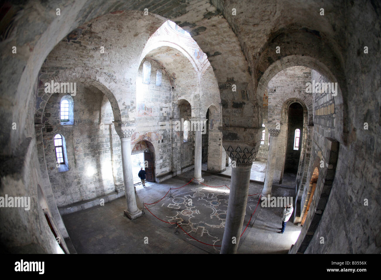 Innenaufnahme der Hagia Sophia Church, Trabzon, Türkei Stockfoto