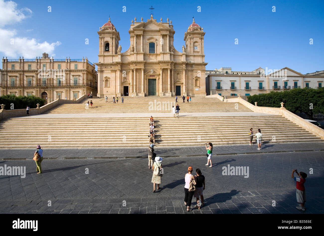 Kathedrale von Noto-Sizilien-Italien Stockfoto