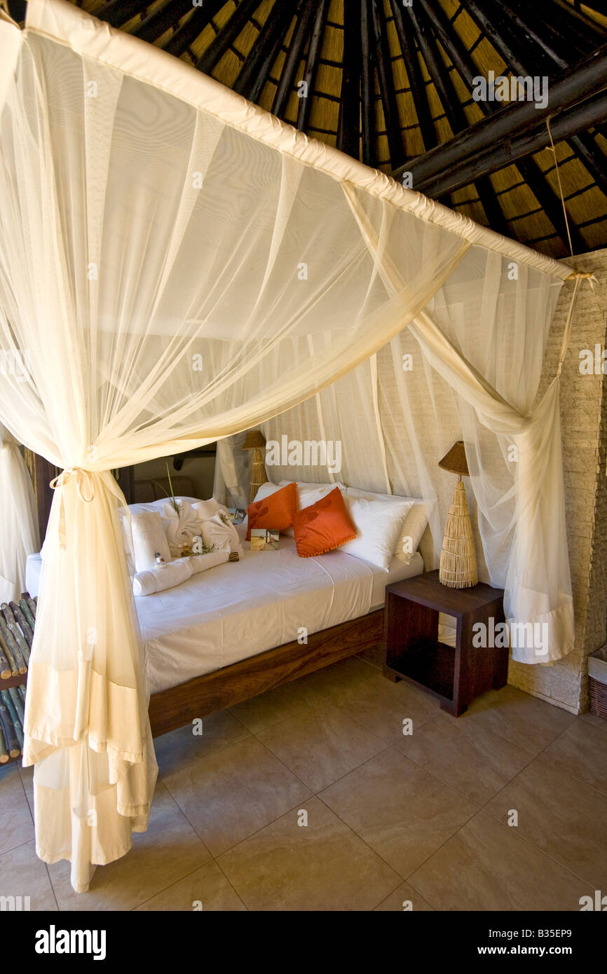 Exklusiven VIP-Raum in Okaukuejo eines Namibia s kürzlich renoviert Wildparks in Etosha Wildpark Afrikas Stockfoto